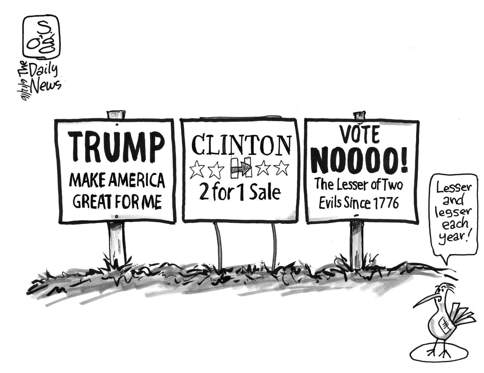 Littering a yard near you soon